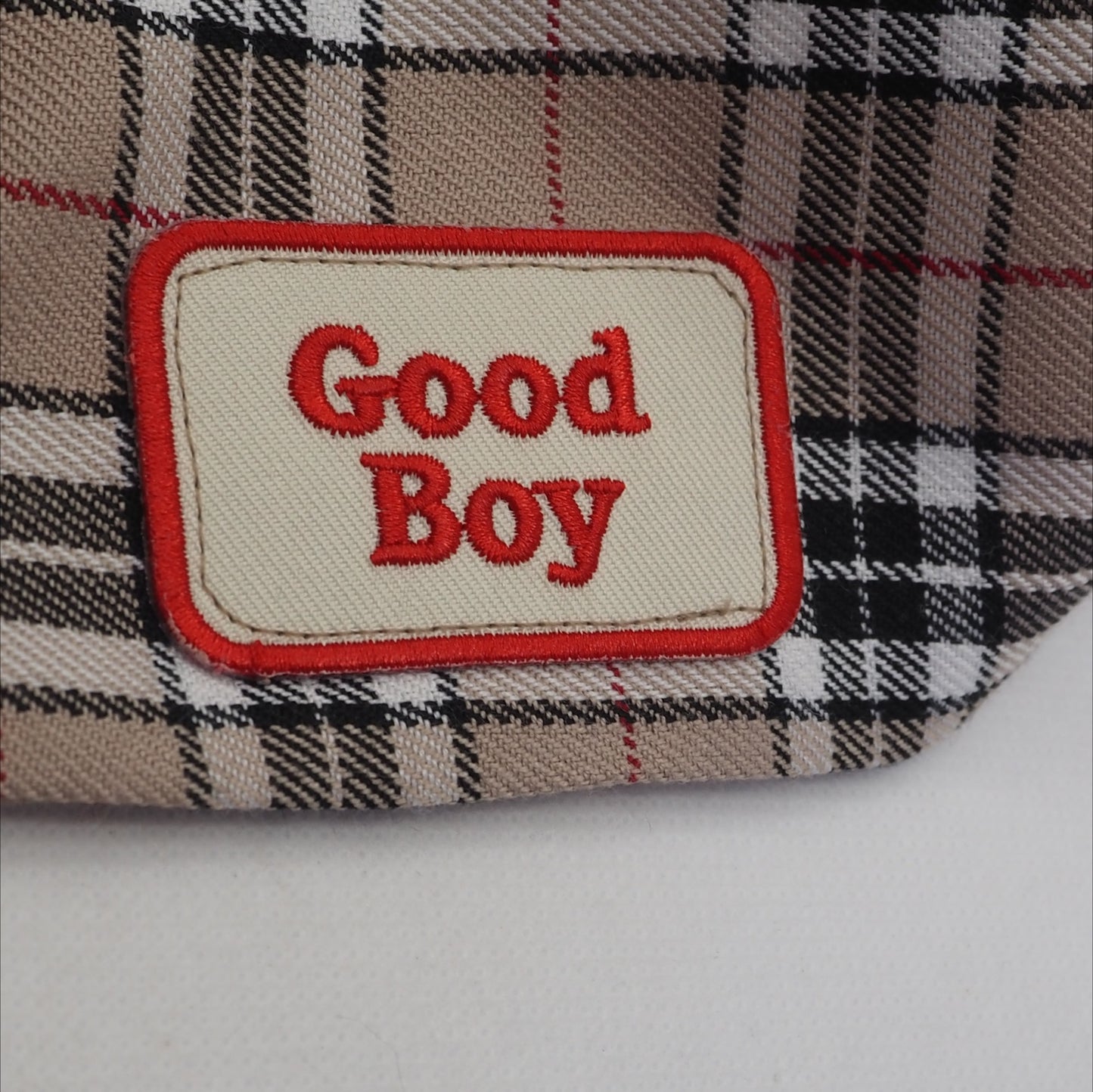 Good Boy Tartan Dog Bandana