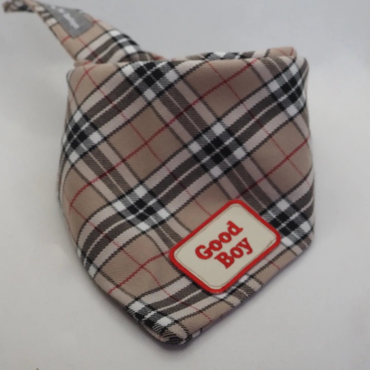 Good Boy Tartan Dog Bandana