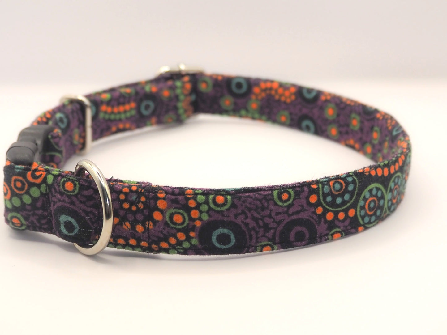 Purple Dog Collar, Dog Collar, Aboriginal Art