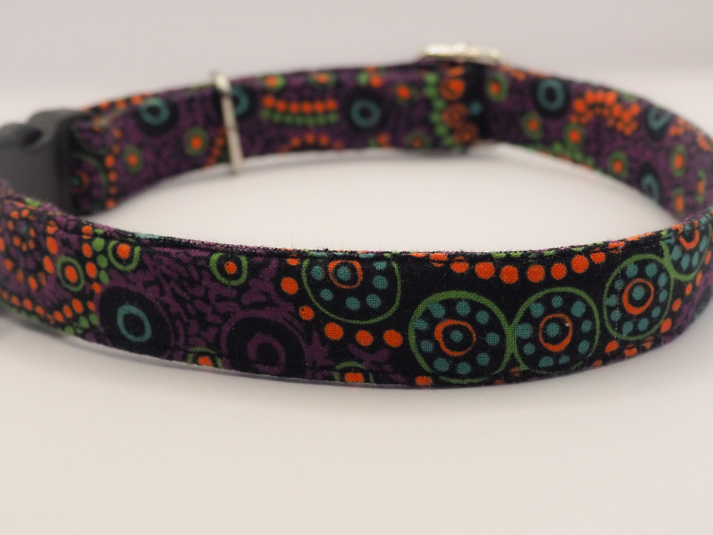 Purple Dog Collar, Dog Collar, Aboriginal Art