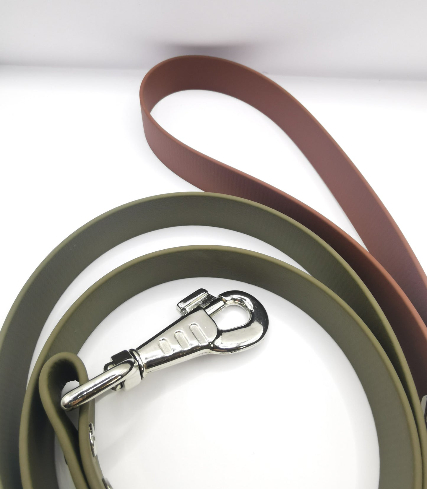 Khaki and Tan Waterproof Dog Lead