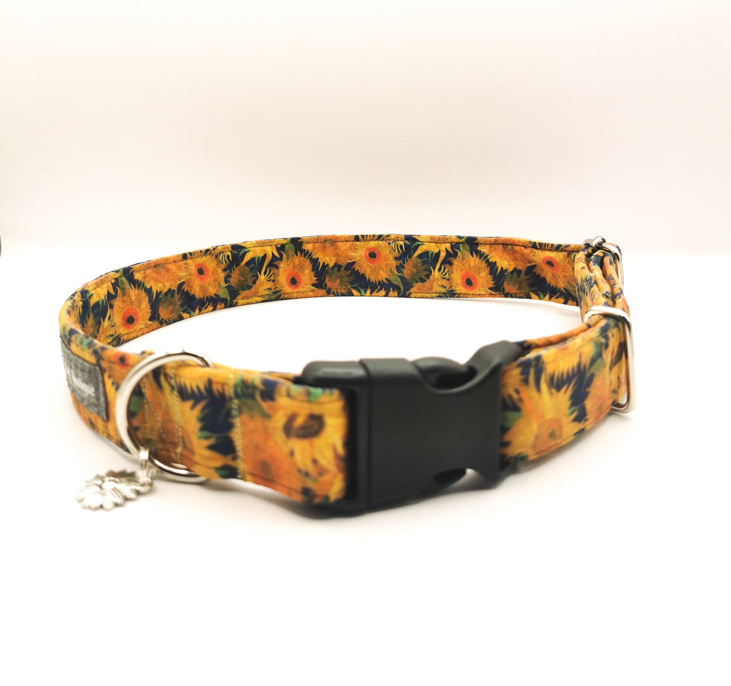 Van Gogh Sunflower  Dog Collar