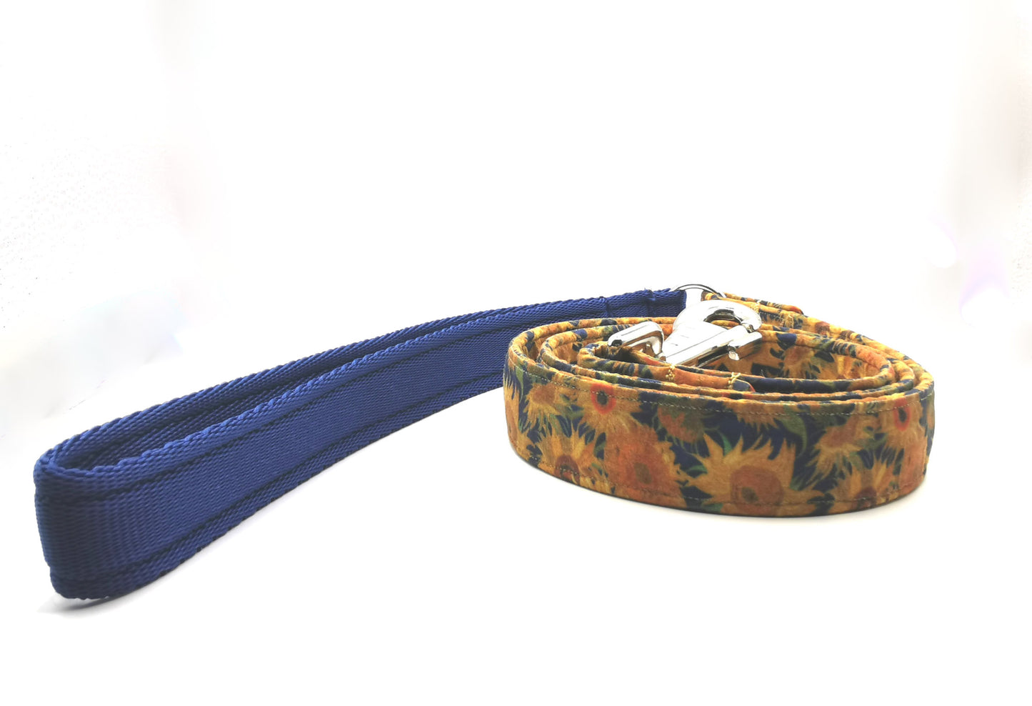 Van Gogh Sunflower Handmade Dog Lead