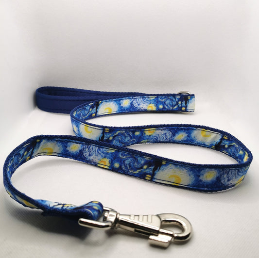 Van Gogh Starry Night Dog Lead